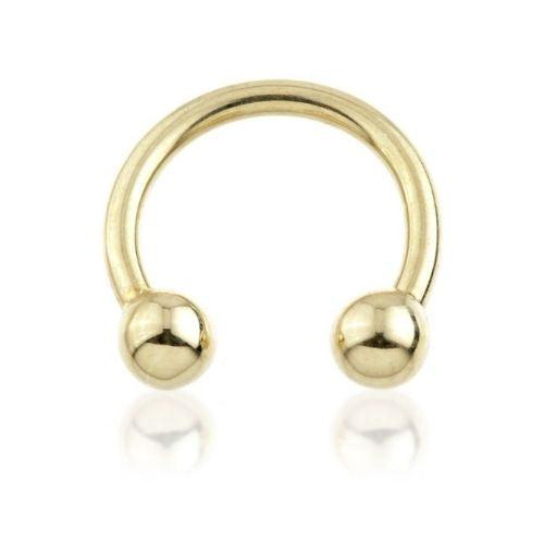 9ct gold clearance septum ring